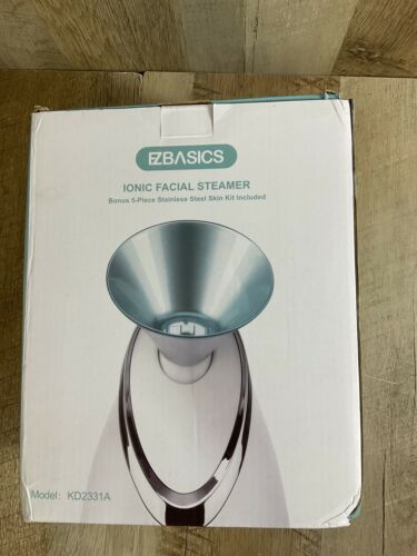 AS-IS EZBASICS Facial Steamer Nano Ionic Face Steamer with Aromatherapy (6922805149879)